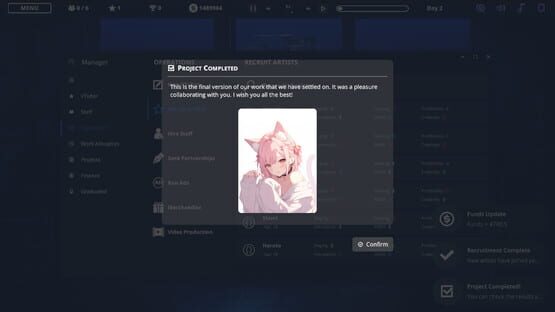 Screenshot VTuber Manager