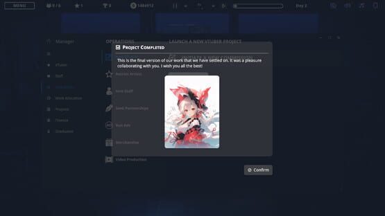 Screenshot VTuber Manager
