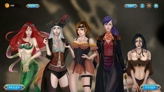 Screenshot Waifu Hunter - Secret of Pirates