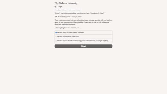 Screenshot Way Walkers: University