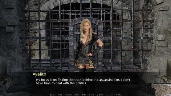 Screenshot Whispers of an Elven Captor