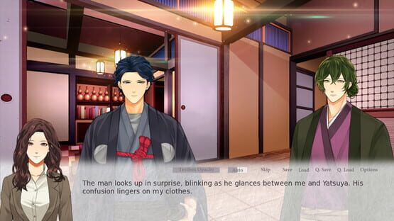 Screenshot Wishes In Pen: Chrysanthemums in August - Otome Visual Novel