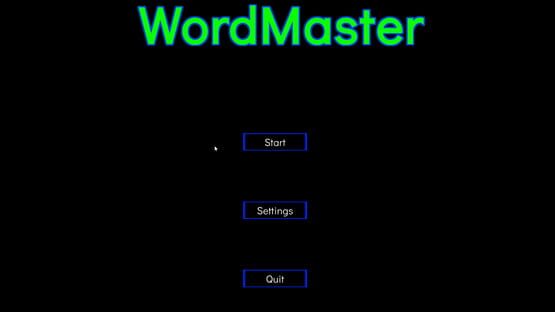 Screenshot WordMaster