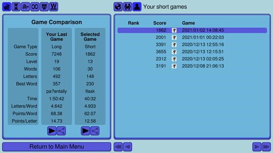 Screenshot WordTactics