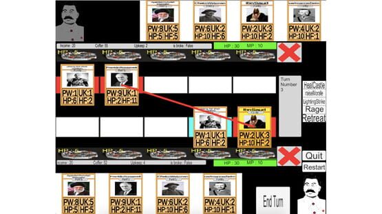 Screenshot World Leader Card Game