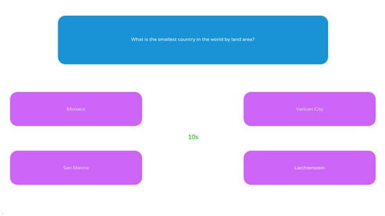 Screenshot World's Toughest Quiz