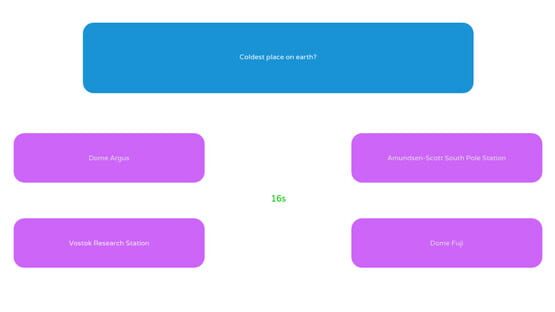 Screenshot World's Toughest Quiz