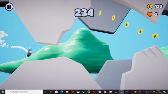 Screenshot Worm Runner