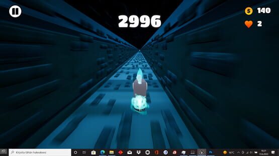 Screenshot Worm Runner