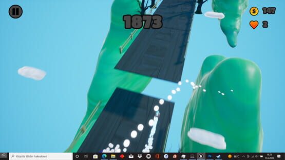 Screenshot Worm Runner