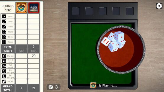 Screenshot Yacht Dice