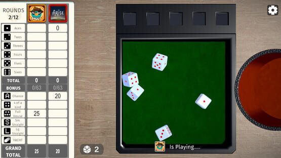 Screenshot Yacht Dice