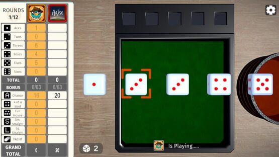 Screenshot Yacht Dice