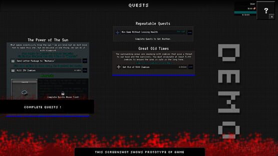 Screenshot Z Evil Road