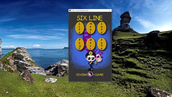 Screenshot Zhouyi Six Lines Divination Game