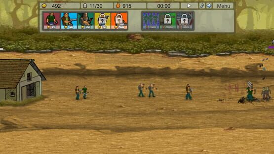 Screenshot Zombie Clicker Defense