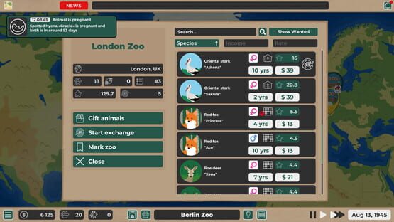 Screenshot Zooconomy