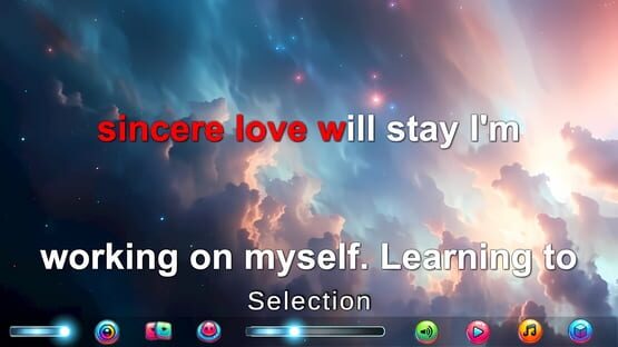 Screenshot Karaoke Love Song