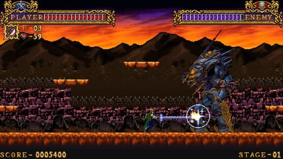 Screenshot Castlevania: The Adventure - Masque of Retribution