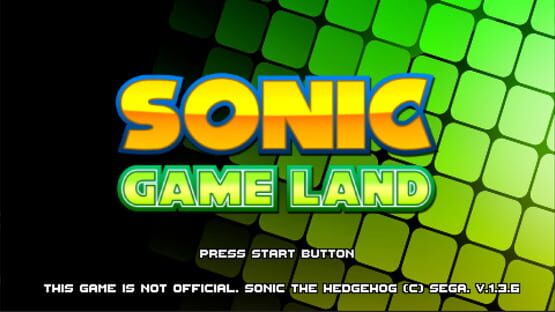 Screenshot Sonic Game Land