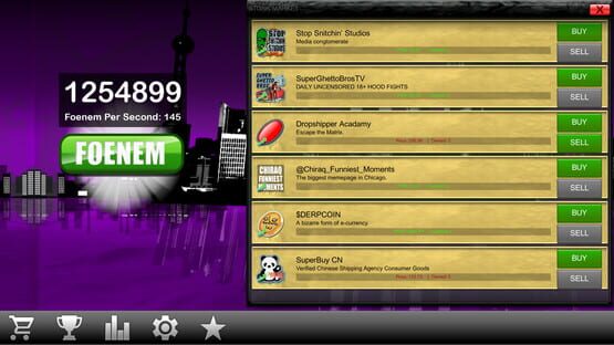 Screenshot PeeWee Purpdrank's Foenem Clicker