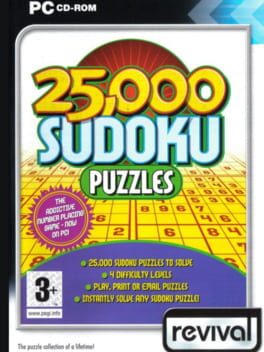 Cover 25,000 Sudoku Puzzles