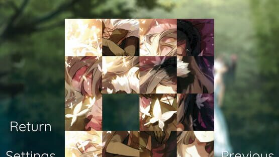 Screenshot Anime Girl Slide Puzzle