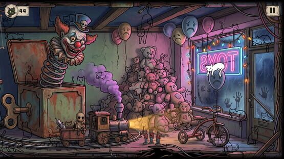 Screenshot Find the Cat: Nightmare