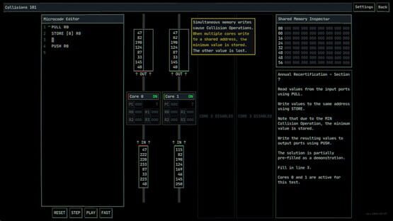 Screenshot Lane-4: A dystopian Programming Thriller