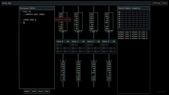 Screenshot Lane-4: A dystopian Programming Thriller