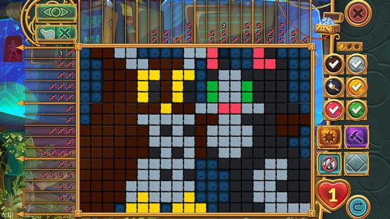 Screenshot Legendary Mosaics: The Dwarf and the Terrible Cat