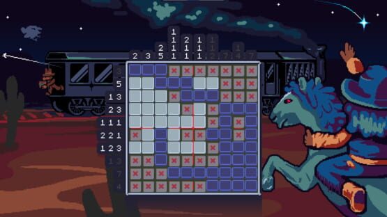 Screenshot UFO 50 Nonograms