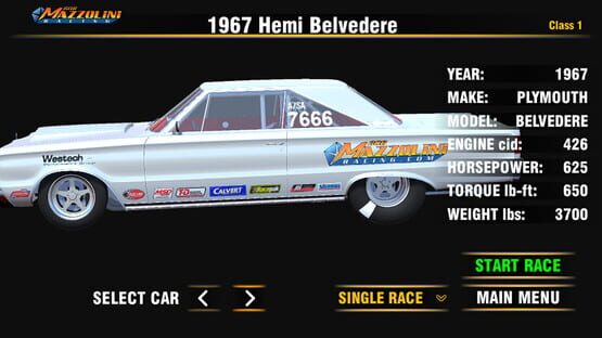 Screenshot Bob Mazzolini Racing