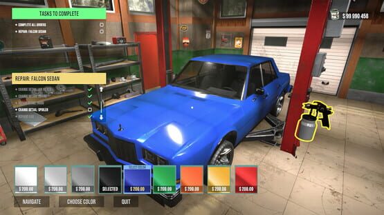Screenshot Car Tuning Garage Simulator