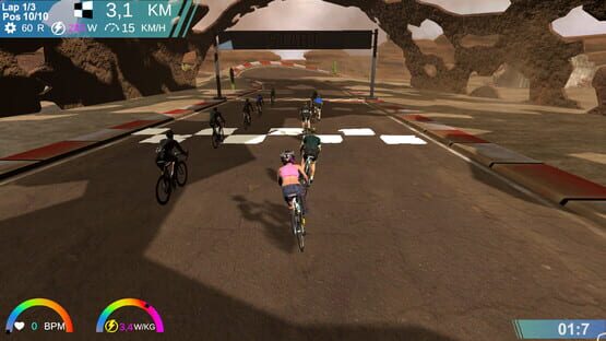 Screenshot CyclingArcadeRaceSimulator