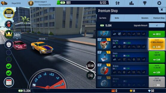 Screenshot Idle Racing GO: Car Clicker Tycoon