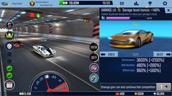 Screenshot Idle Racing GO: Car Clicker Tycoon