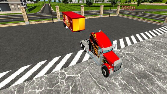 Screenshot In Truck Driving