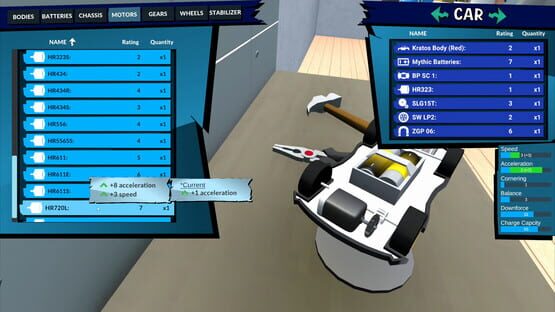 Screenshot Pocket Racer Shop Sim