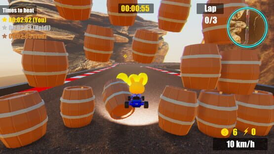 Screenshot Retro Karting 22