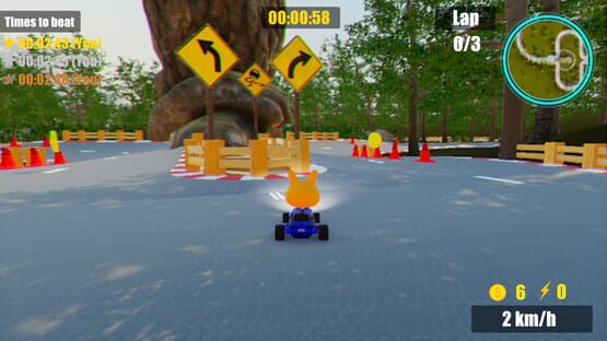 Screenshot Retro Karting 22