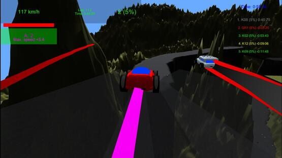 Screenshot Ribbon Racer