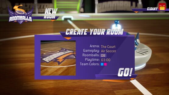 Screenshot Roomballs