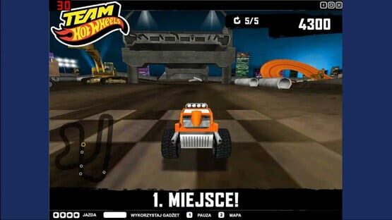 Screenshot Team Hot Wheels: Night Racer - Rubble Ruckus
