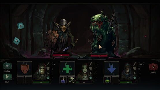 Screenshot Dice Crawler