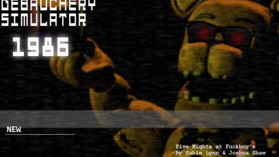 Screenshot Golden Freddy's Debauchery Simulator 1986