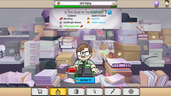 Screenshot Office Space: Idle Profits