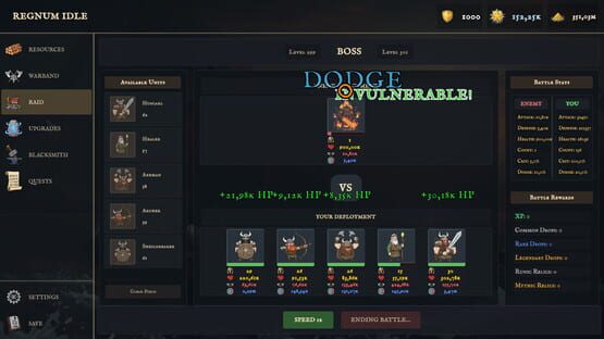 Screenshot Regnum Idle
