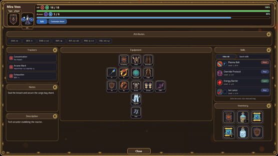 Screenshot RP2D Virtual Tabletop