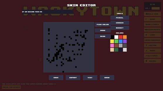Screenshot The Wackytown Game